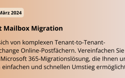 Revolutionieren Sie Ihre Tenant-to-Tenant Mailbox Migration mit ShareGates neuem Feature!