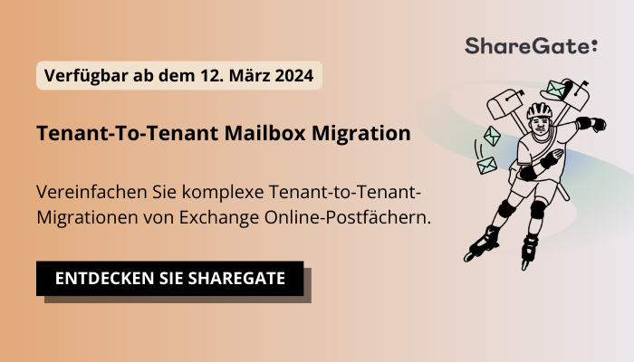 ShareGate Mailbox Migration